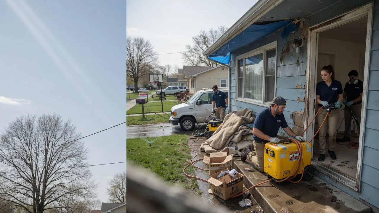 Basement Flood Cleanup in Grand Forks, ND near me